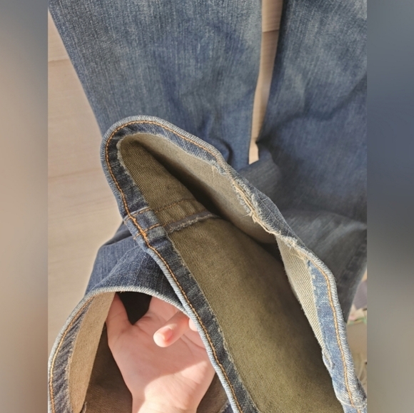 Duck Head Jeans Co. Medium Wash Low-rise Boot Cut Y2K Denim Jeans Long Inseam - Picture 12 of 14